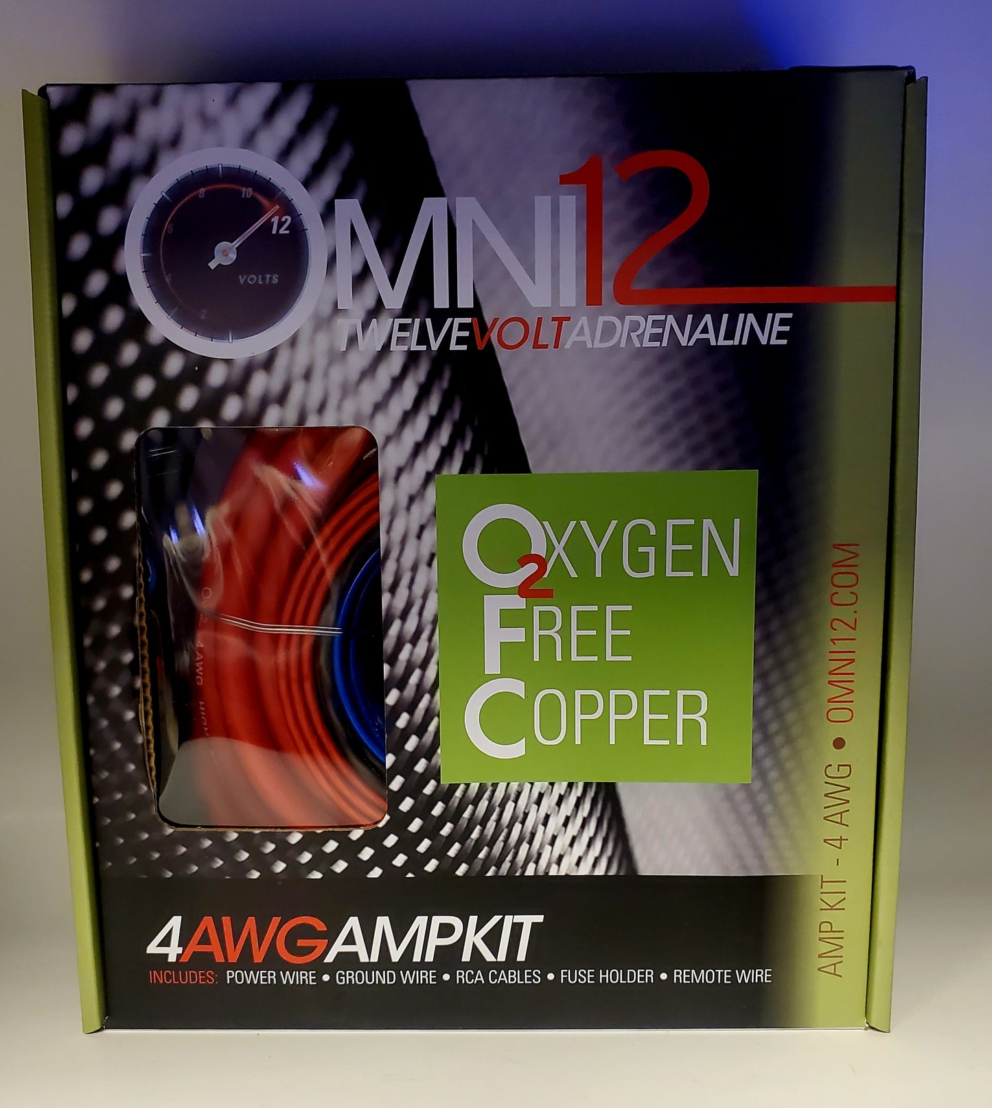 Omni12 4 Gauge Amp Kit