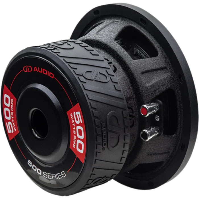 DD Audio 500 "E" Series 8" 500W RMS 4-Ohm DVC Power Tuned Subwoofer / DD-508E-D4