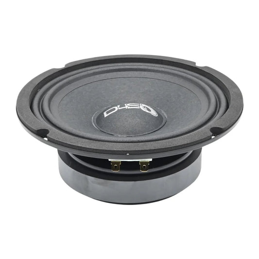 Down4Sound D4S-SF654 6.5" 100W RMS Shallow Mount Midrange Speaker (Single)