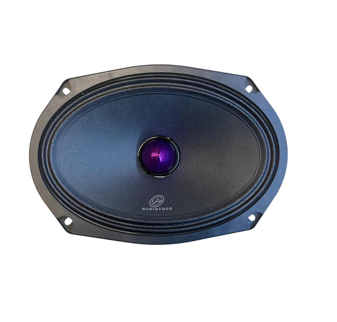 Audio Code AC-ZRO69 6"x9" 250W RMS Midrange Speaker with Bullet (Single)