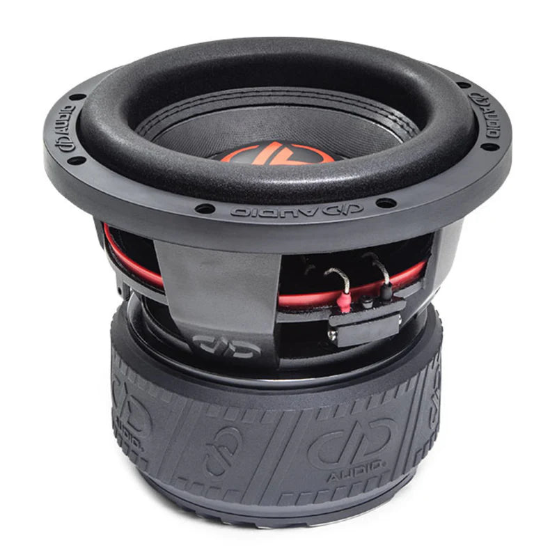 DD Audio 8 Inch Dual 4 Ohm 3000W Peak Power Tuned Subwoofer 608F-D4