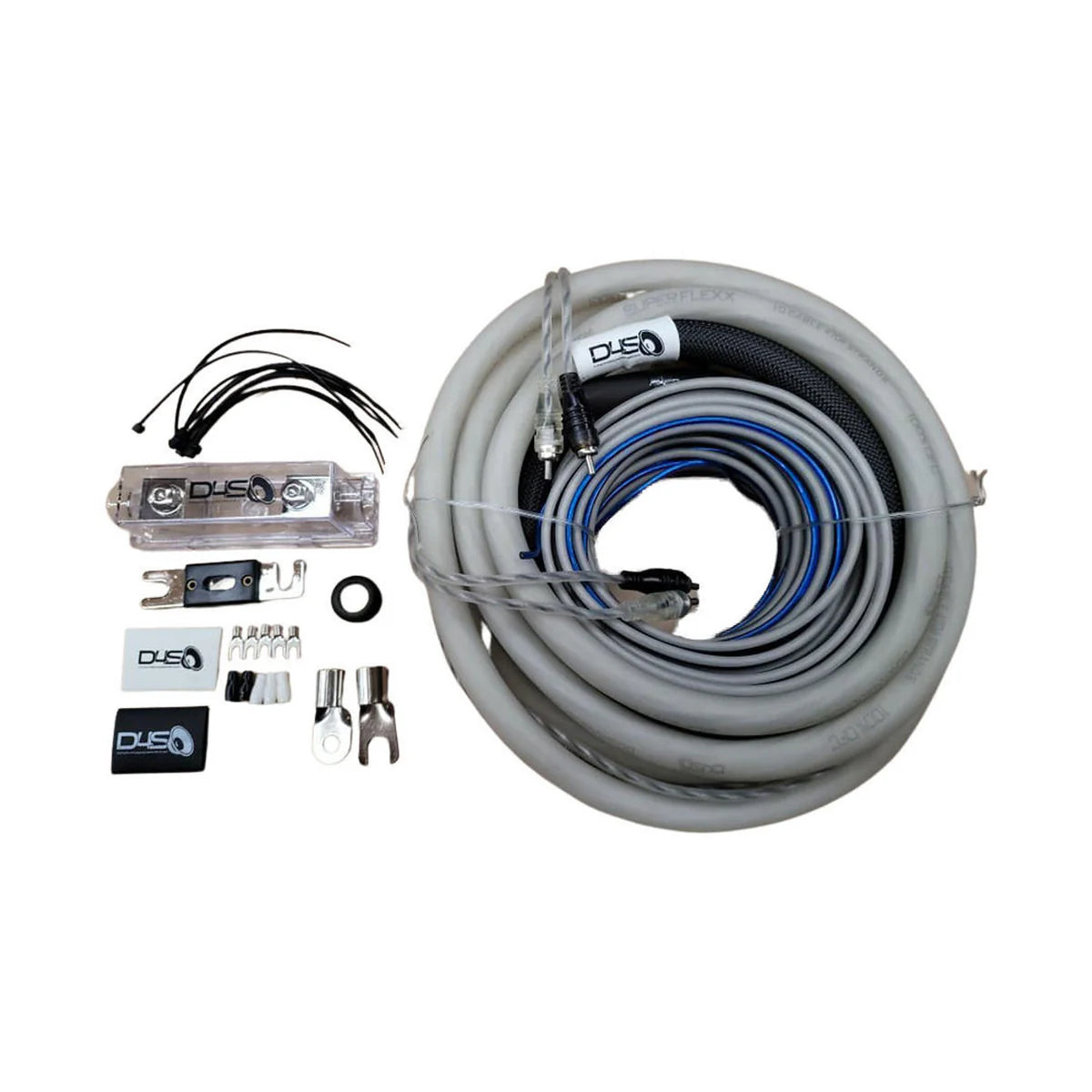 Down4Sound 0G Silver Tinned OFC Copper Amp Kit