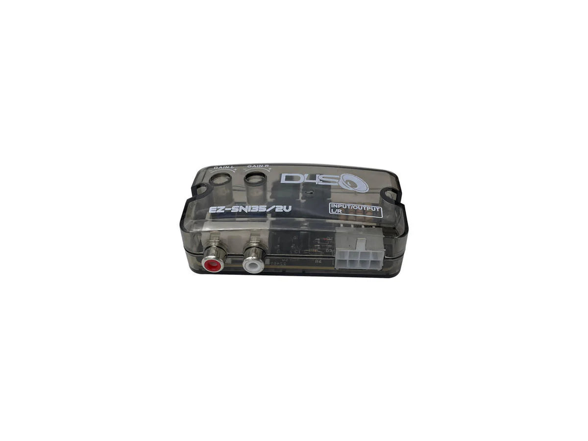 Down4Sound EZ-SNI35-2V Car Audio 2CH HI/LOW Line Out Convertor Box