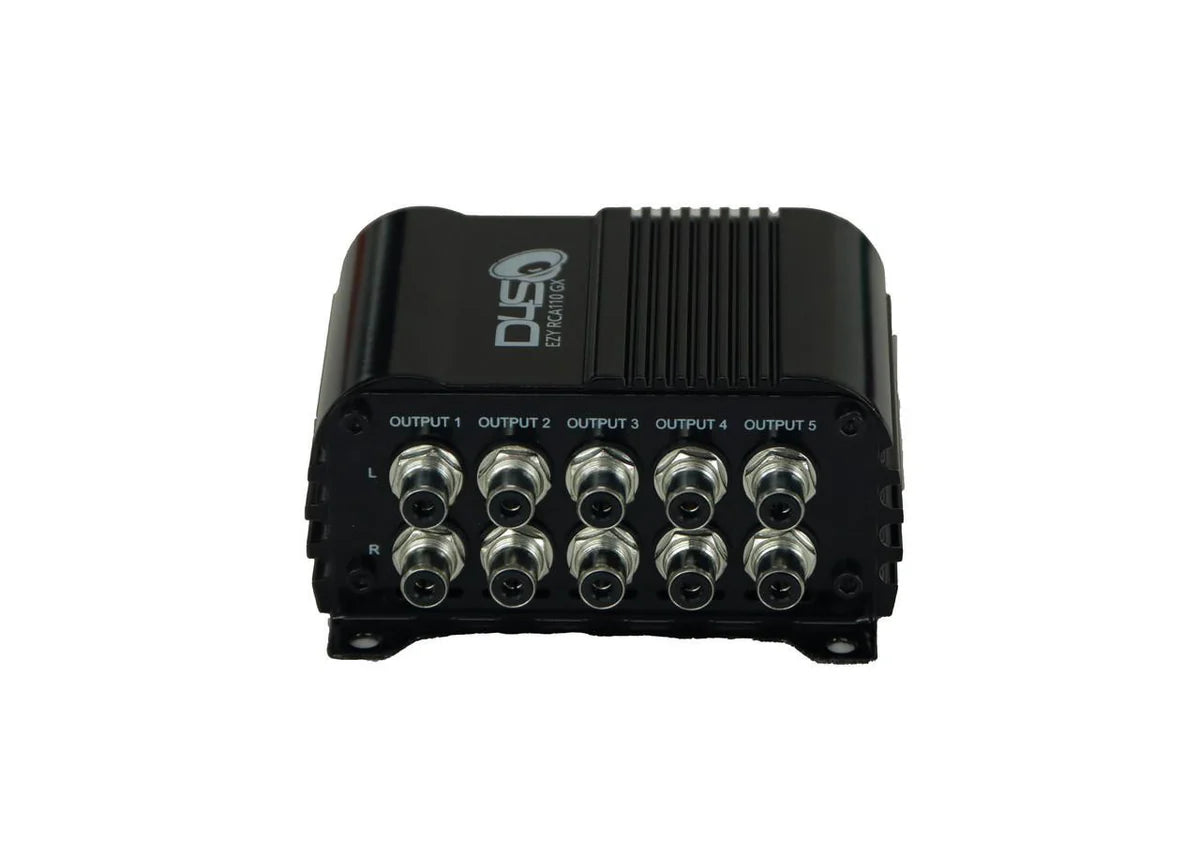 Down4Sound EZY RCA110GX Power RCA Distribution w/ Master Gain Control