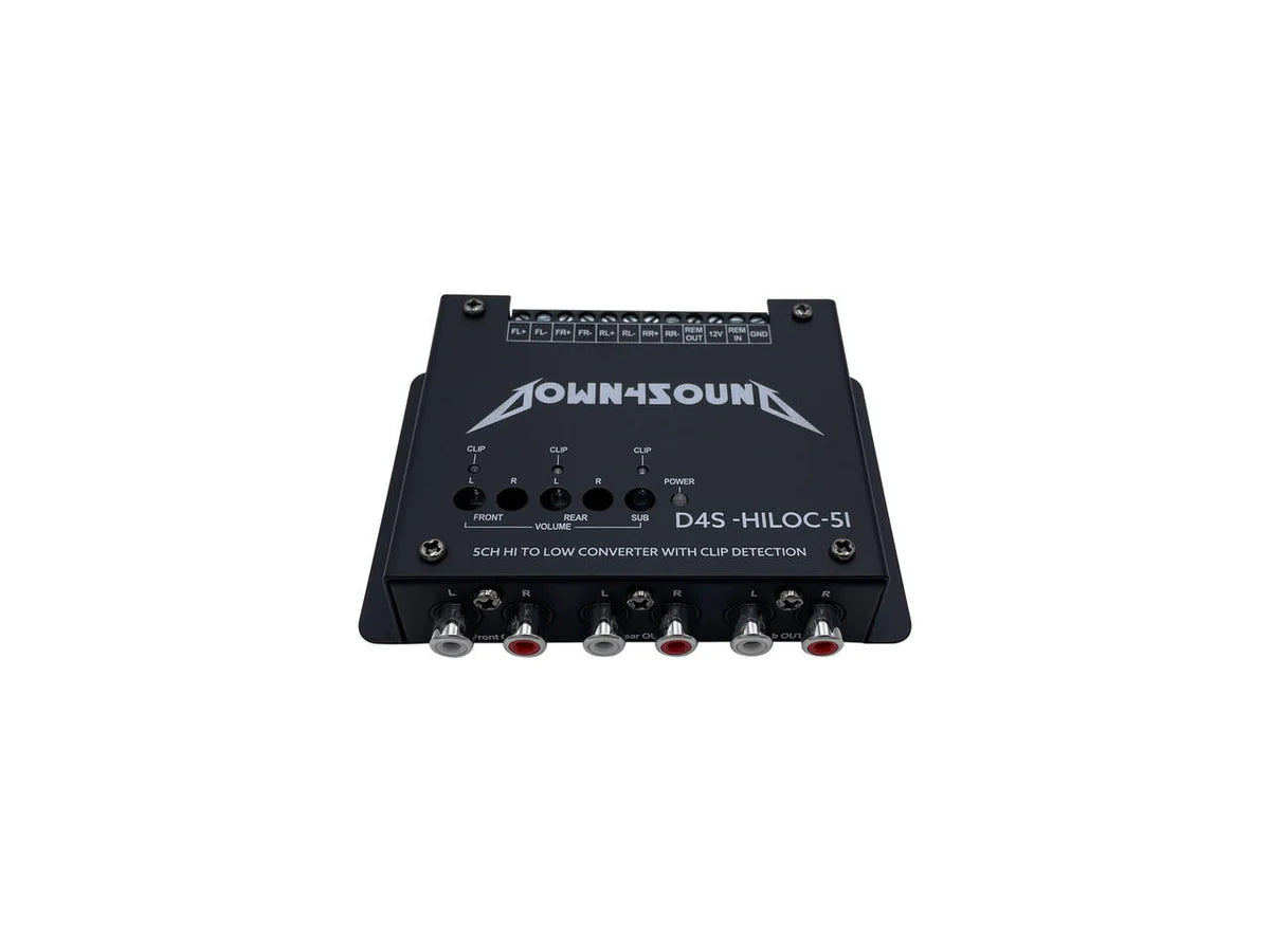 DOWN4SOUND HI LOW 5i - INTELLIGENT CAR AUDIO 5CH LINE OUT WITH CLIP DETECTION