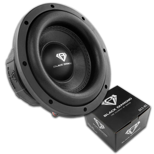 Black Diamond Car Audio 8" 400 Watts 4 Ohm SVC Bass Subwoofer DIA-8S