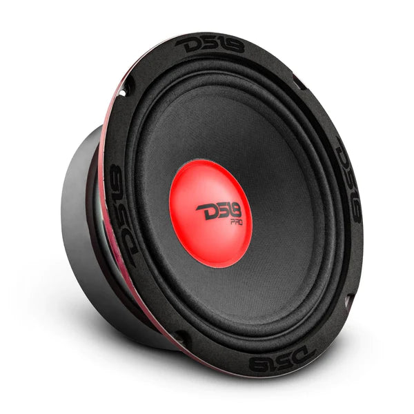 DS18 6.5" 4 Ohm 500W Midrange Loudspeaker w/ RGB LED Lights PRO-X6.4RGBCAP