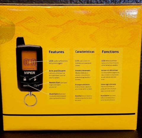 Viper 2 Way Remote Start Alarm  M-5305